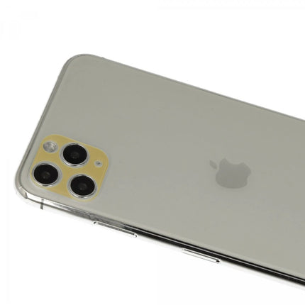 iPhone 11 Pro Max Rainbow Kamera Lens Koruma Cam - Gold