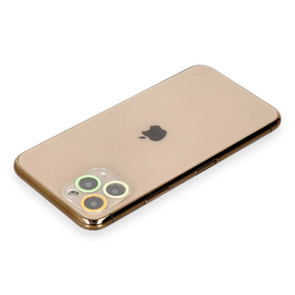 iPhone 11 Pro Renkli Kamera Lens Koruma Cam - Pembe 2