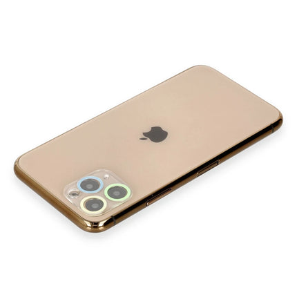 iPhone 11 Pro Renkli Kamera Lens Koruma Cam - Yeşil 2