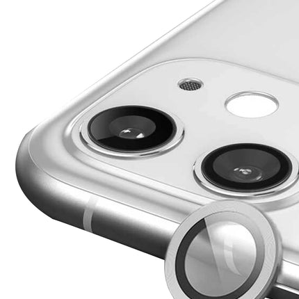 iPhone 11 Raze Metal Kamera Lens - Gümüş