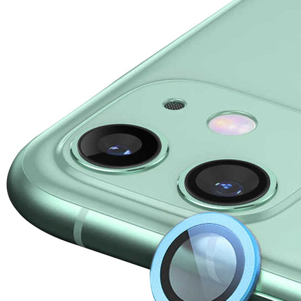 iPhone 11 Raze Metal Kamera Lens - Mavi