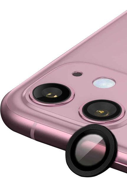iPhone 11 Raze Metal Kamera Lens - Siyah