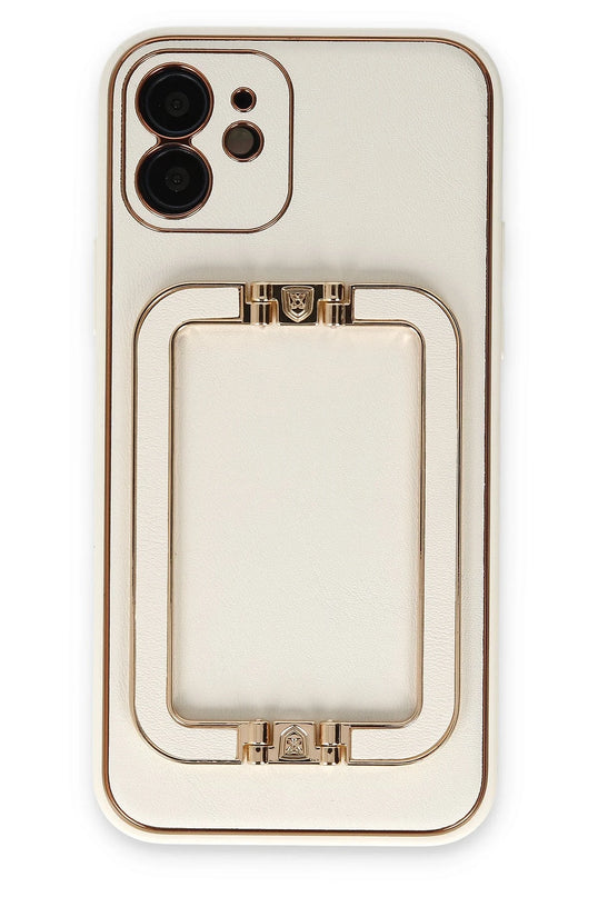iPhone 12 Coco Elit Kapak Kılıf - Beyaz