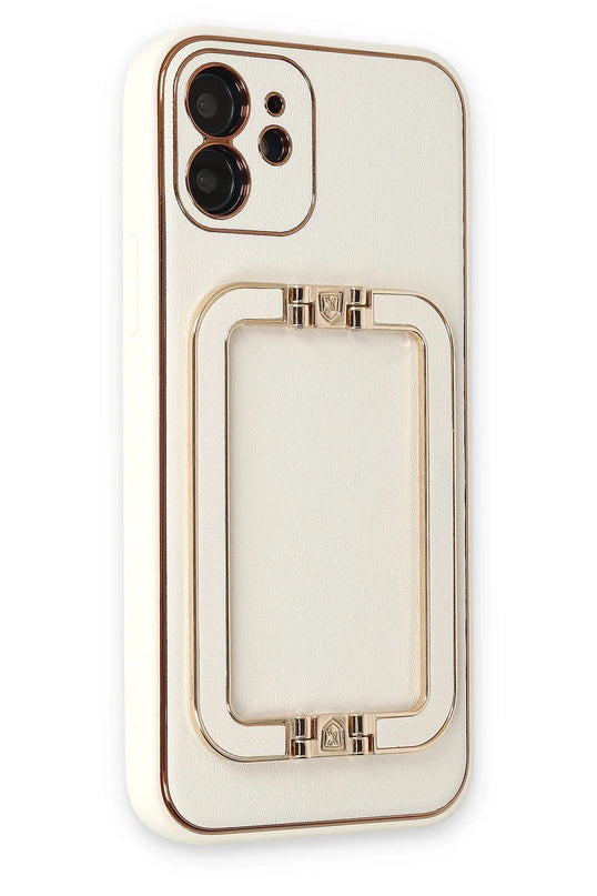 iPhone 12 Coco Elit Kapak Kılıf - Beyaz 2