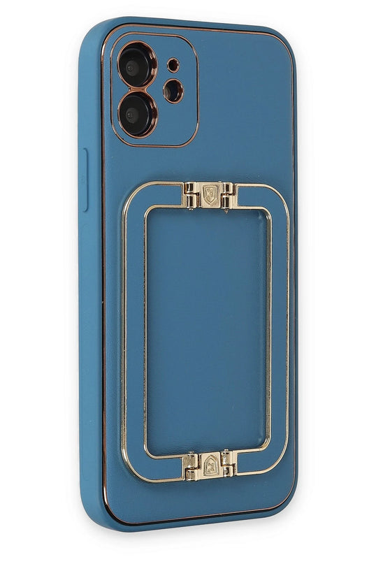 iPhone 12 Coco Elit Kapak Kılıf - Mavi 2