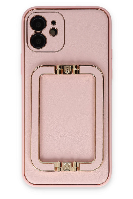 iPhone 12 Coco Elit Kapak Kılıf - Pembe