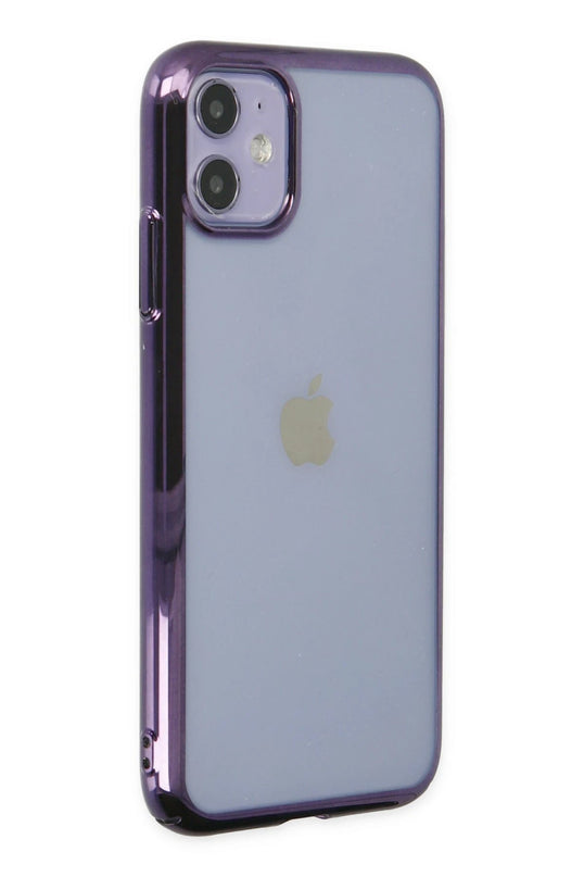 iPhone 12 Element Silikon Kılıf - Mor 2