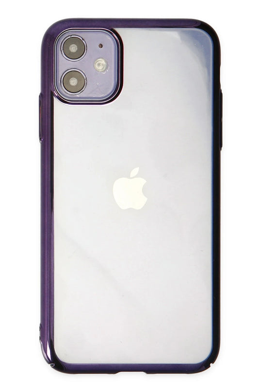 iPhone 12 Element Silikon Kılıf - Mor