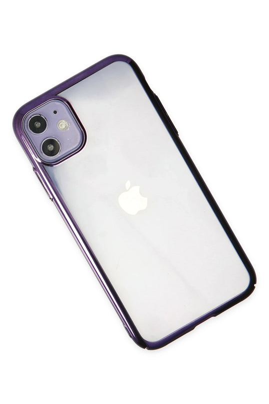 iPhone 12 Element Silikon Kılıf - Mor 3