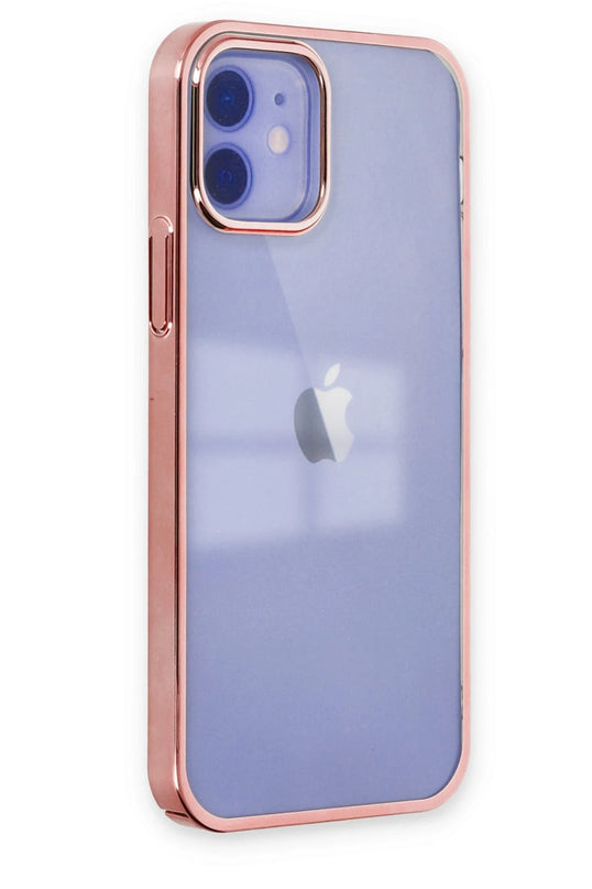 iPhone 12 Element Silikon Kılıf - Pembe 2