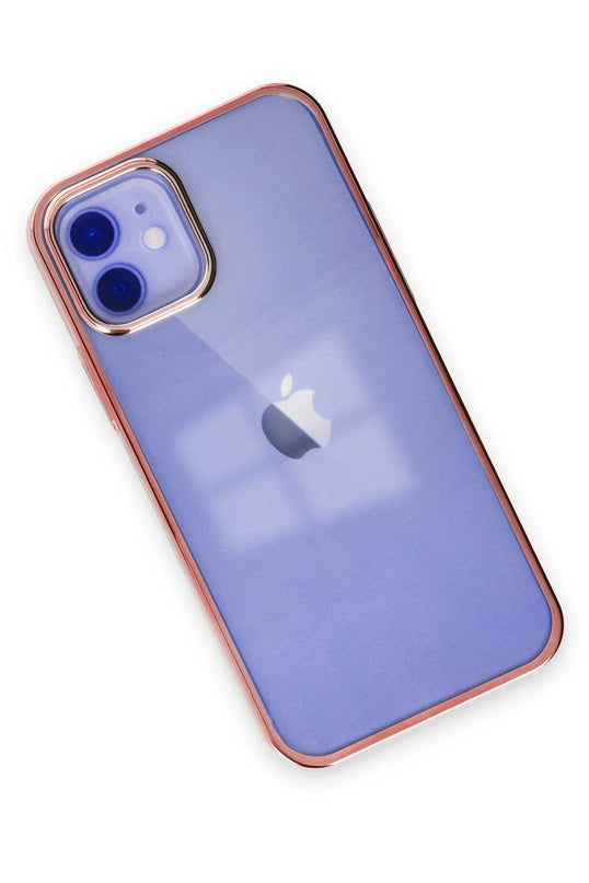 iPhone 12 Element Silikon Kılıf - Pembe 3