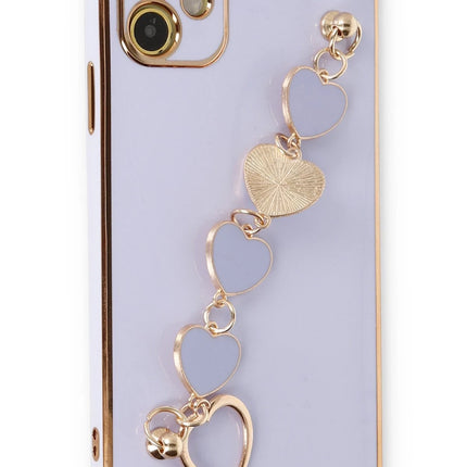 iPhone 12 Esila Silikon Kılıf - Lila