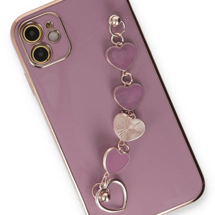 iPhone 12 Esila Silikon Kılıf - Mor 2