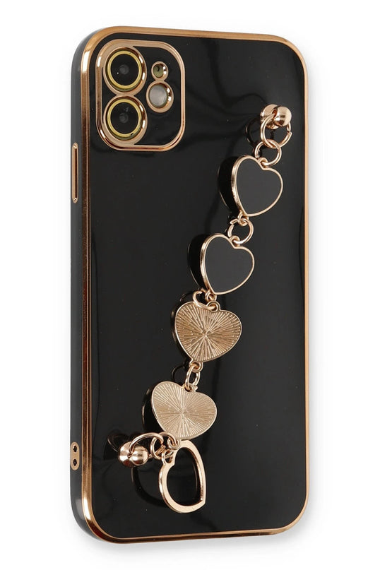 iPhone 12 Esila Silikon Kılıf - Siyah