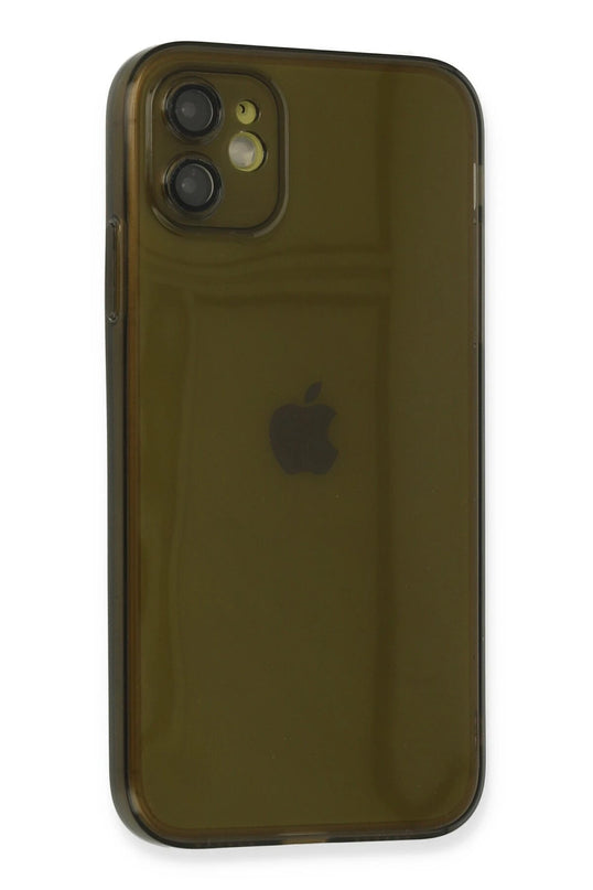 iPhone 12 Fly Lens Silikon Kılıf - Siyah 2