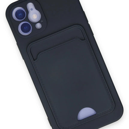 iPhone 12 Kelvin Kartvizitli Silikon Kılıf - Lacivert 3