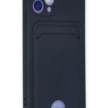 iPhone 12 Kelvin Kartvizitli Silikon Kılıf - Lacivert 2