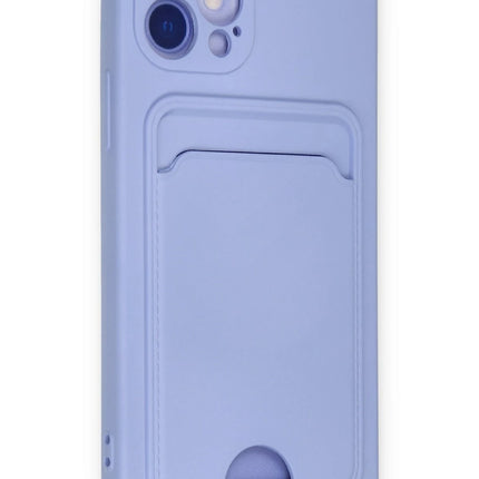 iPhone 12 Kelvin Kartvizitli Silikon Kılıf - Lila 2