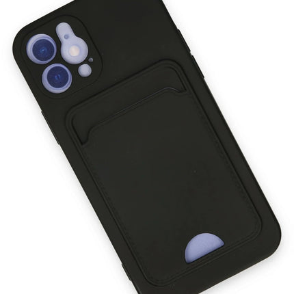 iPhone 12 Kelvin Kartvizitli Silikon Kılıf - Siyah 3