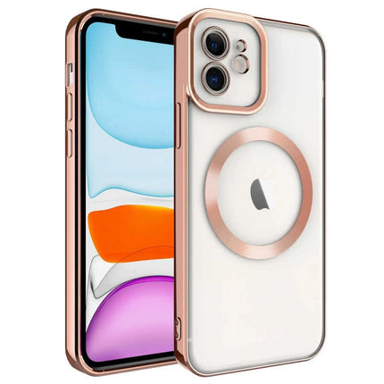 iPhone 12 Kross Magneticsafe Kapak Kılıf - Rose