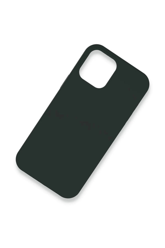 iPhone 12 Lansman Legant Silikon Kılıf - Koyu Yeşil 2