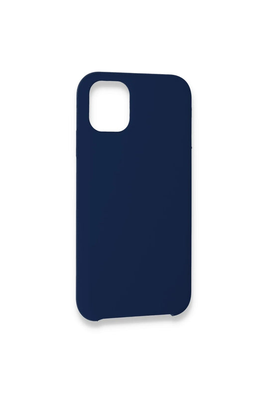 iPhone 12 Lansman Legant Silikon Kılıf - Lacivert 3
