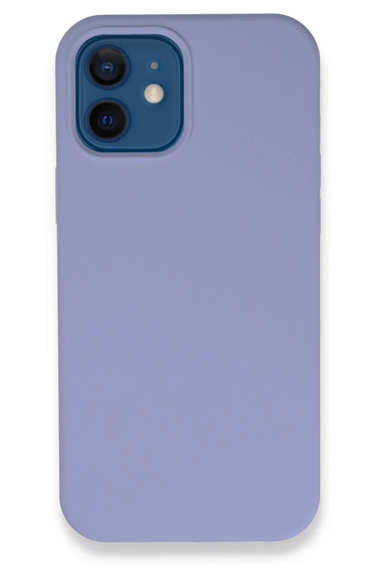 iPhone 12 Lansman Legant Silikon Kılıf - Lila