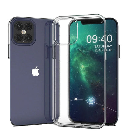 iPhone 12 Lüx Şeffaf Silikon Kılıf
