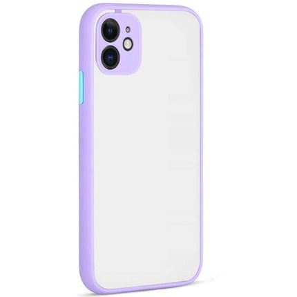 iPhone 12 Montreal Silikon Kapak Kılıf - Mor