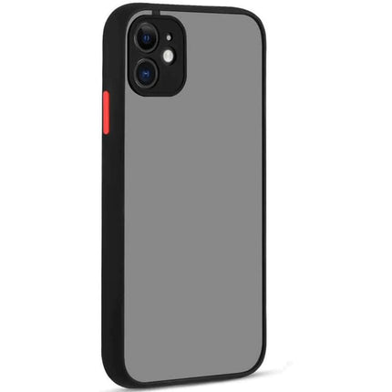 iPhone 12 Montreal Silikon Kapak Kılıf - Siyah