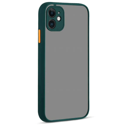 iPhone 12 Montreal Silikon Kapak Kılıf - Yeşil