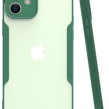 iPhone 12 Platin Silikon Kılıf - Yeşil