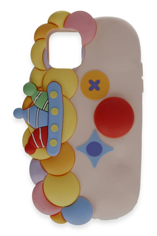 iPhone 12 Poky Karakter Silikon Kapak Kılıf - Desen 7