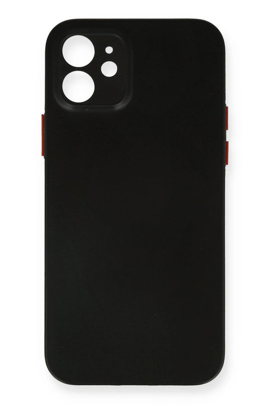 iPhone 12 PP Ultra İnce Kapak Kılıf - Siyah