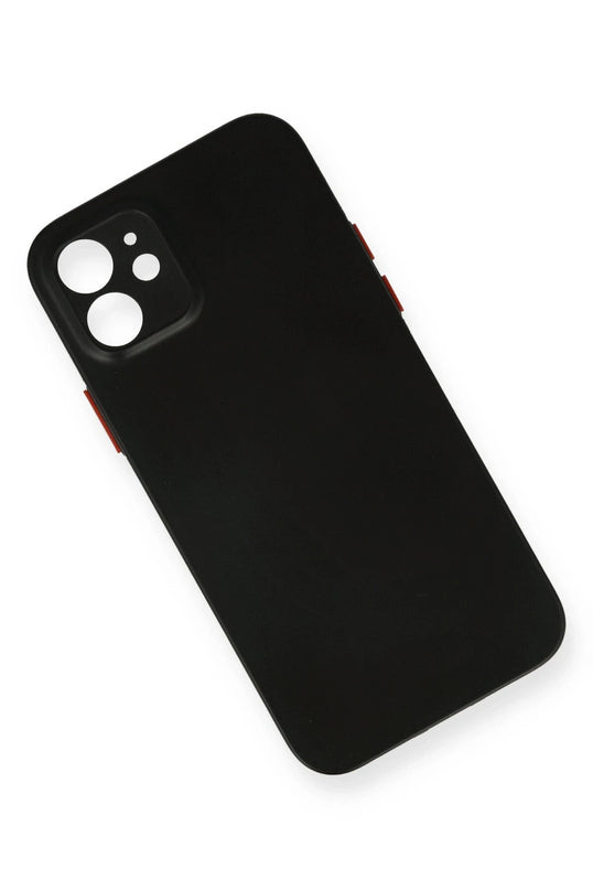 iPhone 12 PP Ultra İnce Kapak Kılıf - Siyah 3
