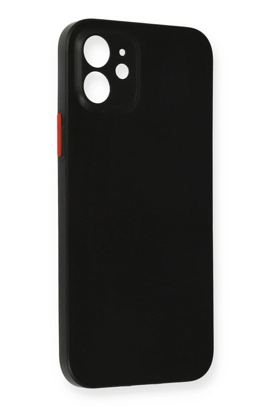 iPhone 12 PP Ultra İnce Kapak Kılıf - Siyah 2