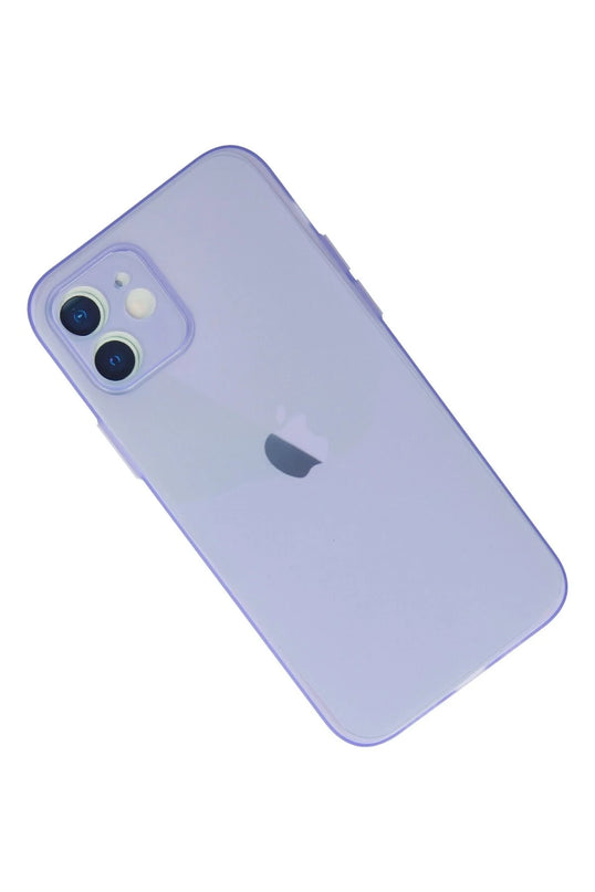iPhone 12 Puma Silikon Kılıf - Mor 2