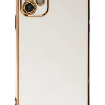 iPhone 12 Volet Silikon Kılıf - Beyaz 2