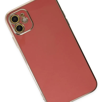 iPhone 12 Volet Silikon Kılıf - Kırmızı 3