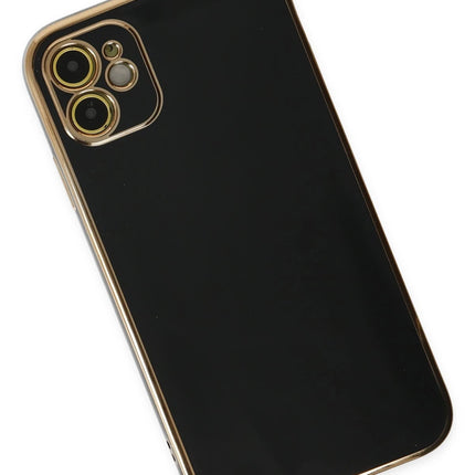 iPhone 12 Volet Silikon Kılıf - Siyah 3