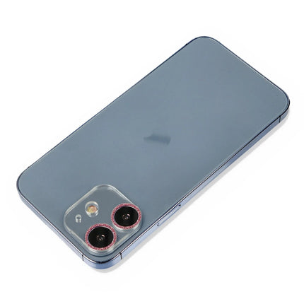 iPhone 12 Mini Shine Kamera Lens Koruma Cam - Pembe