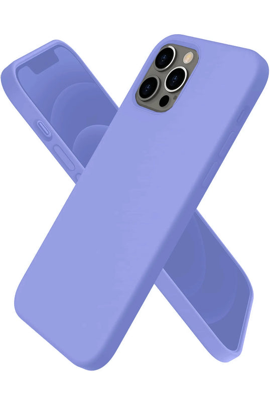 iPhone 12 Pro First Silikon Kılıf - Lila