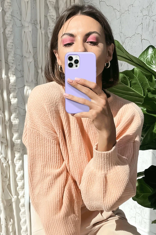 iPhone 12 Pro First Silikon Kılıf - Pembe 2