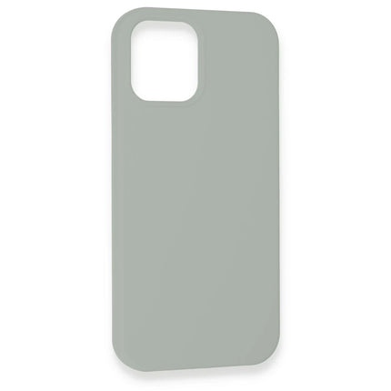 iPhone 12 Pro Lansman Legant Silikon Kılıf - Açık Gri 3
