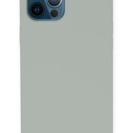 iPhone 12 Pro Lansman Legant Silikon Kılıf - Açık Gri