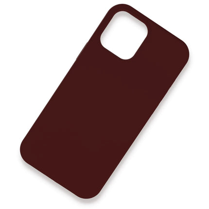 iPhone 12 Pro Lansman Legant Silikon Kılıf - Bordo 2