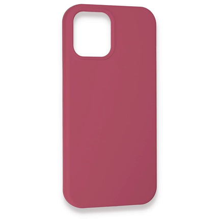 iPhone 12 Pro Lansman Legant Silikon Kılıf - Fuşya 3