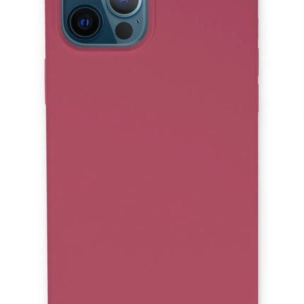 iPhone 12 Pro Lansman Legant Silikon Kılıf - Fuşya