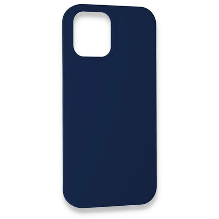 iPhone 12 Pro Lansman Legant Silikon Kılıf - Lacivert 3