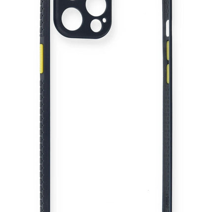 iPhone 12 Pro Miami Şeffaf Silikon Kılıf - Lacivert